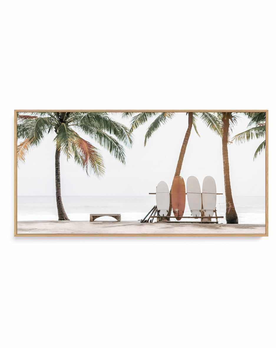 Hawaii Days LS | Panoramic Canvas Art Print from Olive et Oriel where you can shop wallpaper and artworks online