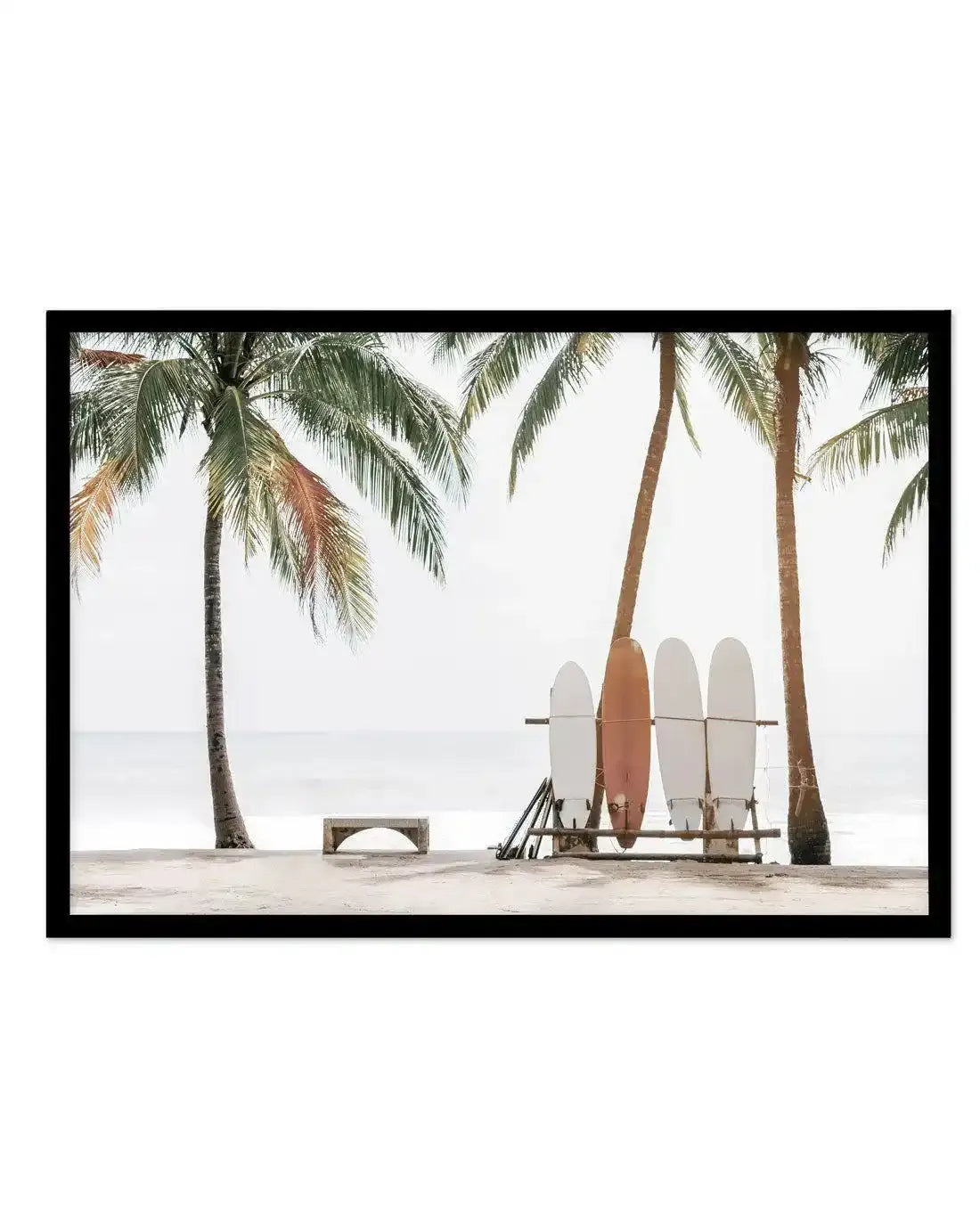 Hawaii Days | LS Art Print-PRINT-Olive et Oriel-Olive et Oriel-A4 | 8.3" x 11.7" | 21 x 29.7cm-Black-With White Border-Buy-Australian-Art-Prints-Online-with-Olive-et-Oriel-Your-Artwork-Specialists-Austrailia-Decorate-With-Coastal-Photo-Wall-Art-Prints-From-Our-Beach-House-Artwork-Collection-Fine-Poster-and-Framed-Artwork