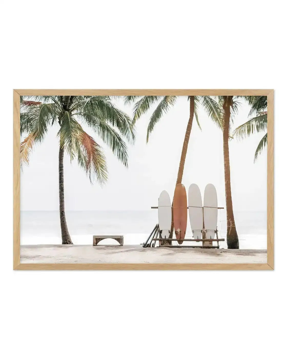 Hawaii Days | LS Art Print-PRINT-Olive et Oriel-Olive et Oriel-A4 | 8.3" x 11.7" | 21 x 29.7cm-Oak-With White Border-Buy-Australian-Art-Prints-Online-with-Olive-et-Oriel-Your-Artwork-Specialists-Austrailia-Decorate-With-Coastal-Photo-Wall-Art-Prints-From-Our-Beach-House-Artwork-Collection-Fine-Poster-and-Framed-Artwork