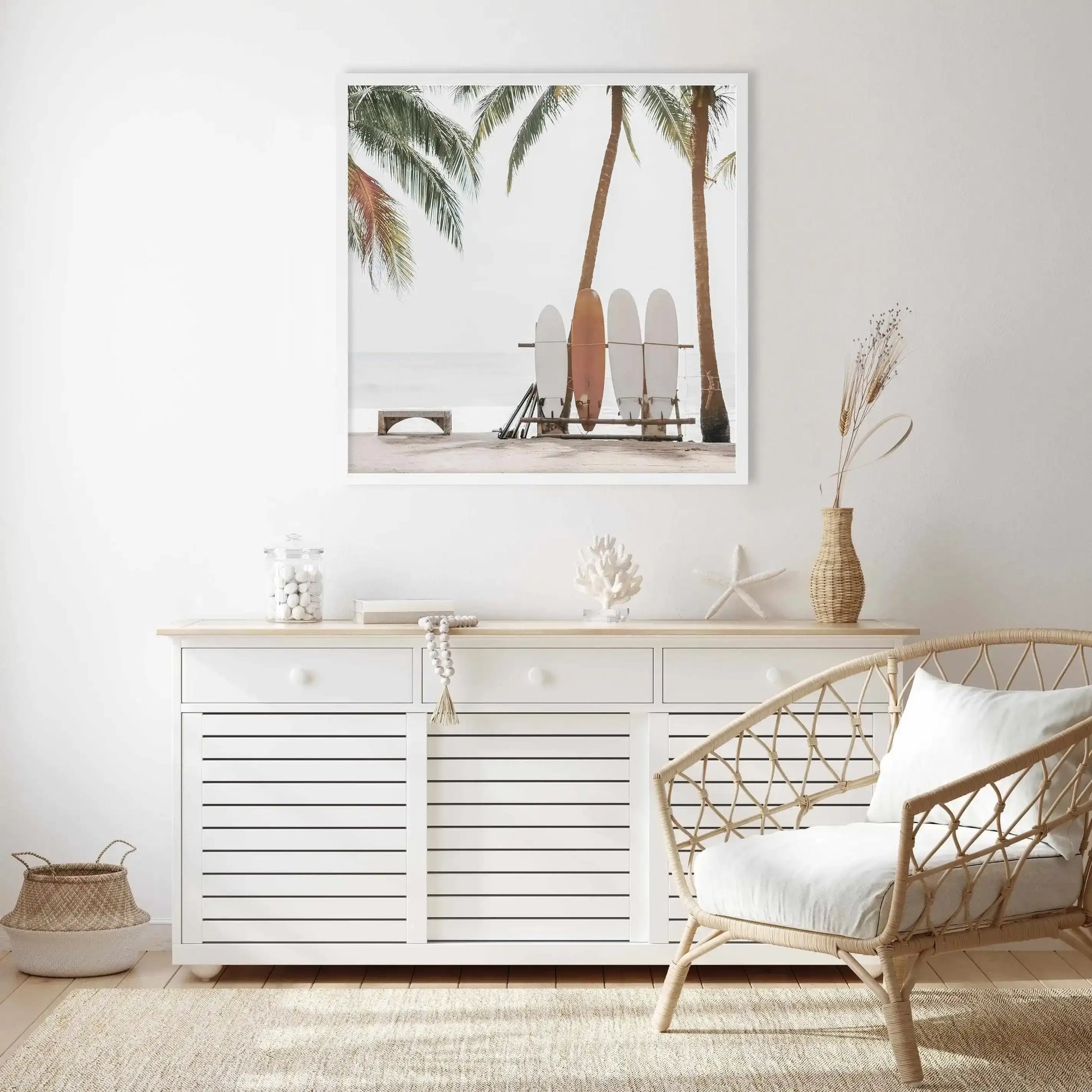 Hawaii Days SQ Art Print-PRINT-Olive et Oriel-Olive et Oriel-Buy-Australian-Art-Prints-Online-with-Olive-et-Oriel-Your-Artwork-Specialists-Austrailia-Decorate-With-Coastal-Photo-Wall-Art-Prints-From-Our-Beach-House-Artwork-Collection-Fine-Poster-and-Framed-Artwork