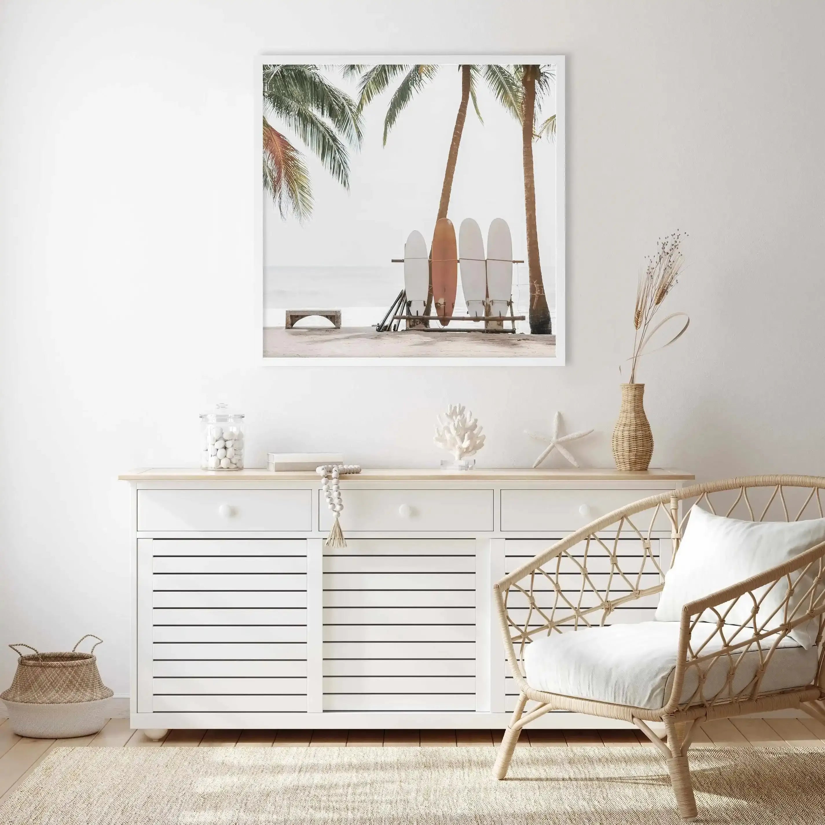 Hawaii Days SQ Art Print-PRINT-Olive et Oriel-Olive et Oriel-Buy-Australian-Art-Prints-Online-with-Olive-et-Oriel-Your-Artwork-Specialists-Austrailia-Decorate-With-Coastal-Photo-Wall-Art-Prints-From-Our-Beach-House-Artwork-Collection-Fine-Poster-and-Framed-Artwork