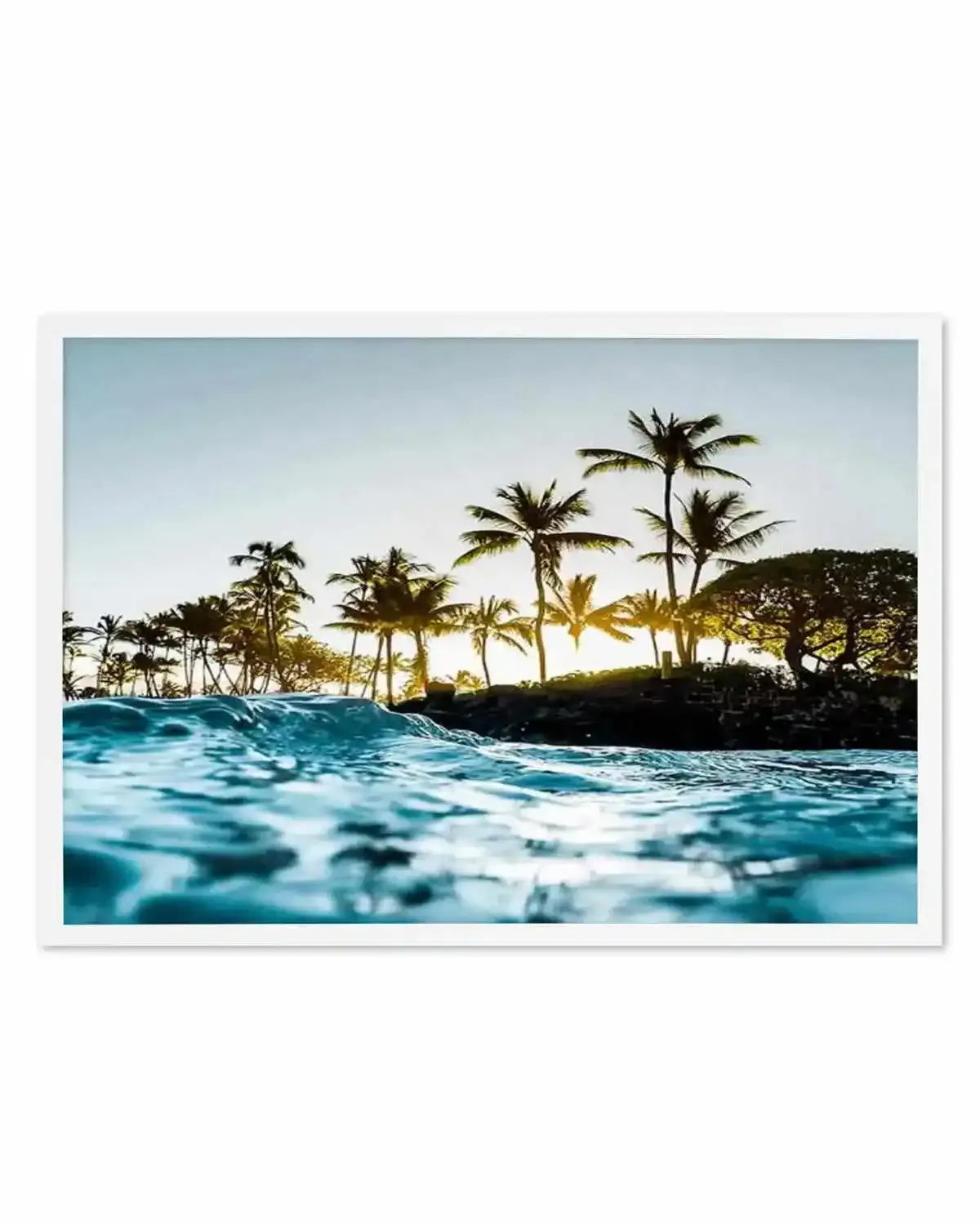 Hawaii Dreamin' Square Art Print from Olive et Oriel where you can shop wallpaper and artworks online