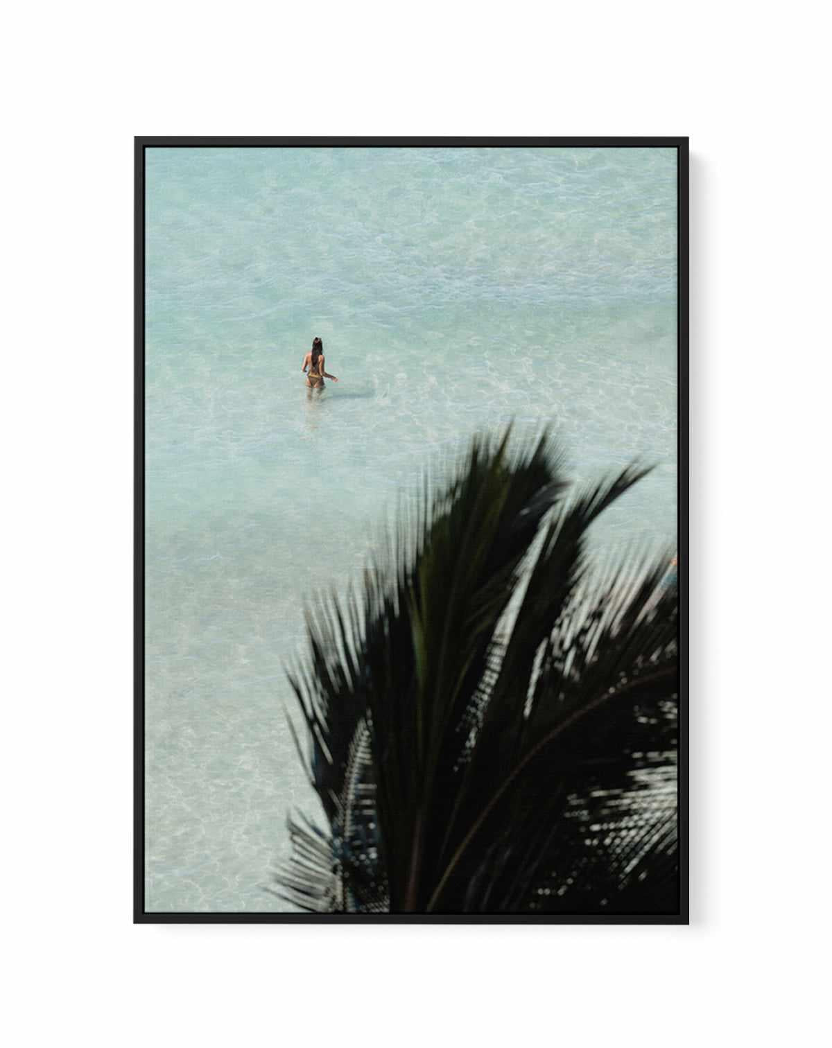 Hawaii Girl by Teigan Geercke | Framed Canvas Art Print from Olive et Oriel where you can shop wallpaper and artworks online