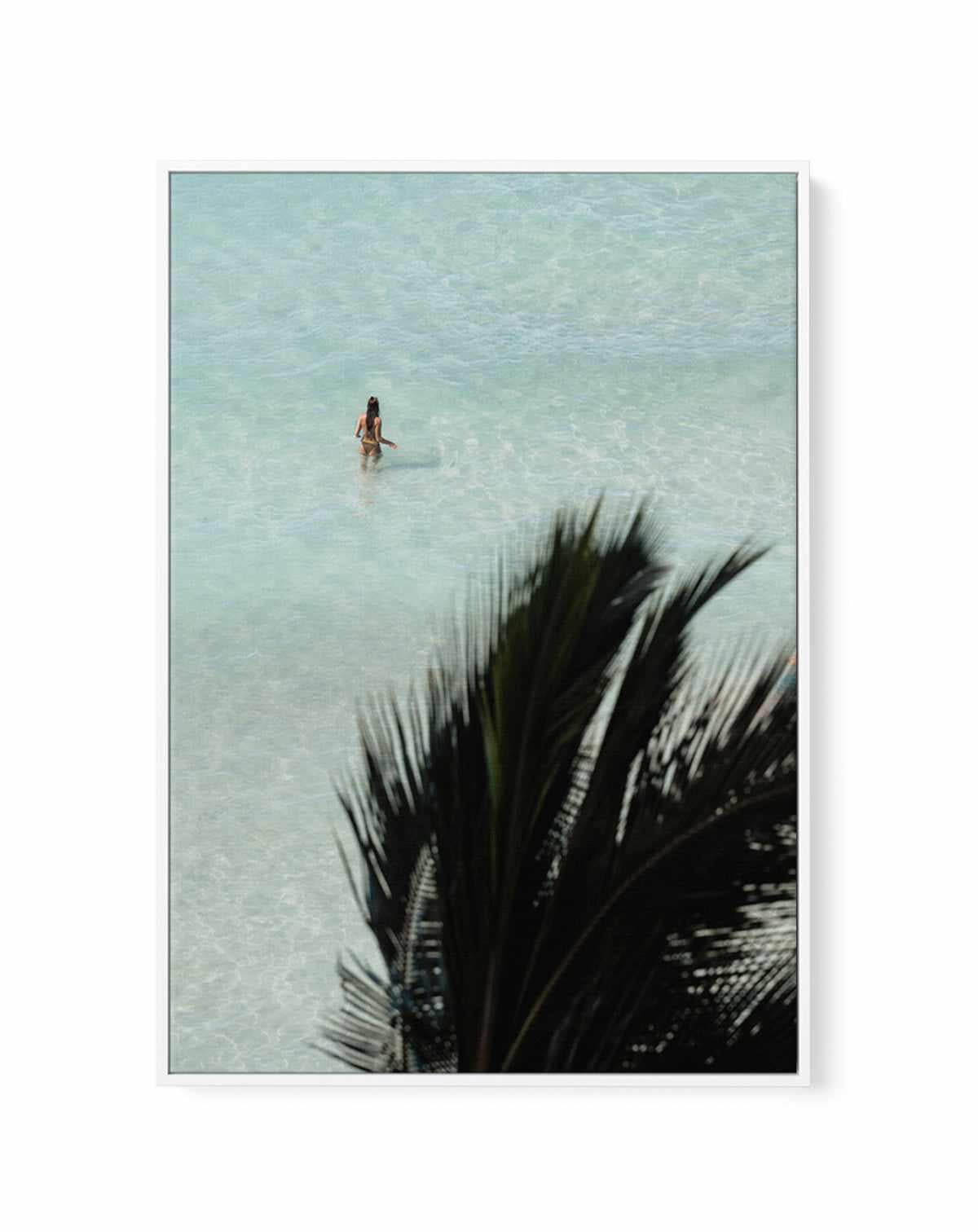 Hawaii Girl by Teigan Geercke | Framed Canvas Art Print from Olive et Oriel where you can shop wallpaper and artworks online