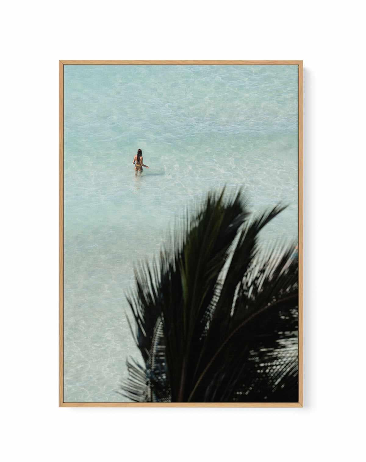 Hawaii Girl by Teigan Geercke | Framed Canvas Art Print from Olive et Oriel where you can shop wallpaper and artworks online