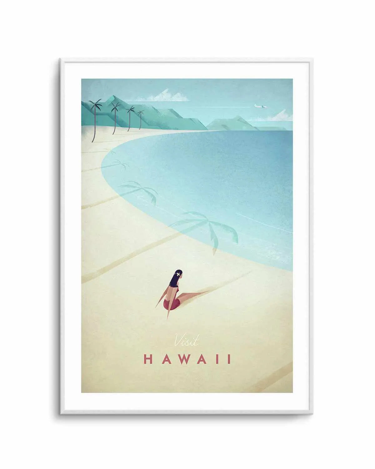 Hawaii by Henry Rivers Art Print from Olive et Oriel where you can shop wallpaper and artworks online