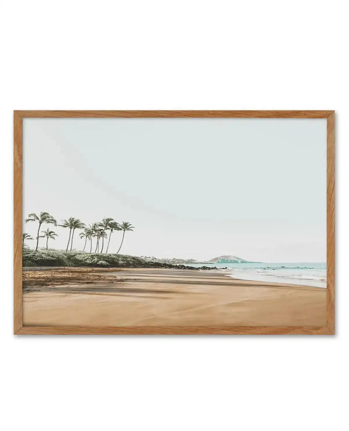Hawaii I Art Print-PRINT-Olive et Oriel-Olive et Oriel-50x70 cm | 19.6" x 27.5"-Walnut-With White Border-Buy-Australian-Art-Prints-Online-with-Olive-et-Oriel-Your-Artwork-Specialists-Austrailia-Decorate-With-Coastal-Photo-Wall-Art-Prints-From-Our-Beach-House-Artwork-Collection-Fine-Poster-and-Framed-Artwork