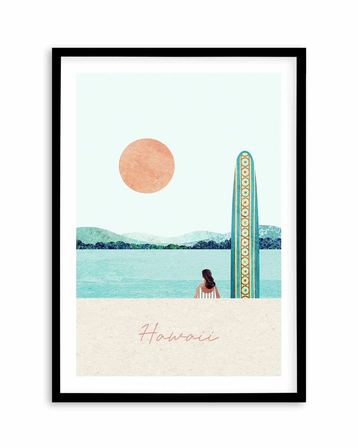 Hawaii II by Henry Rivers Art Print from Olive et Oriel where you can shop wallpaper and artworks online