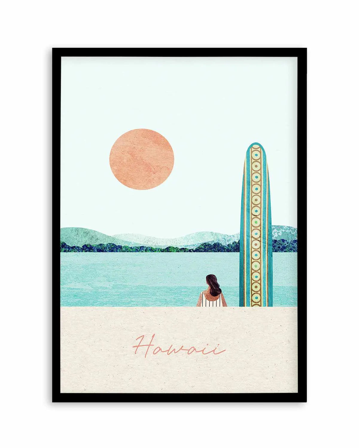 Hawaii II by Henry Rivers Art Print from Olive et Oriel where you can shop wallpaper and artworks online