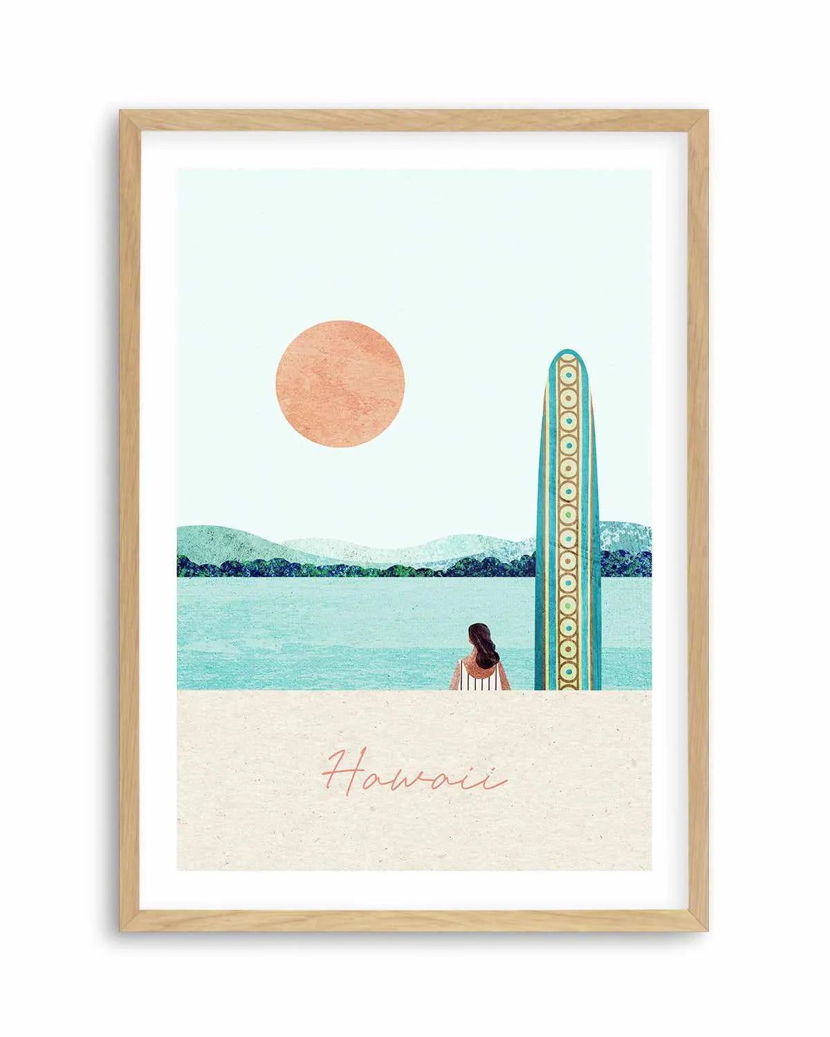 Hawaii II by Henry Rivers Art Print from Olive et Oriel where you can shop wallpaper and artworks online