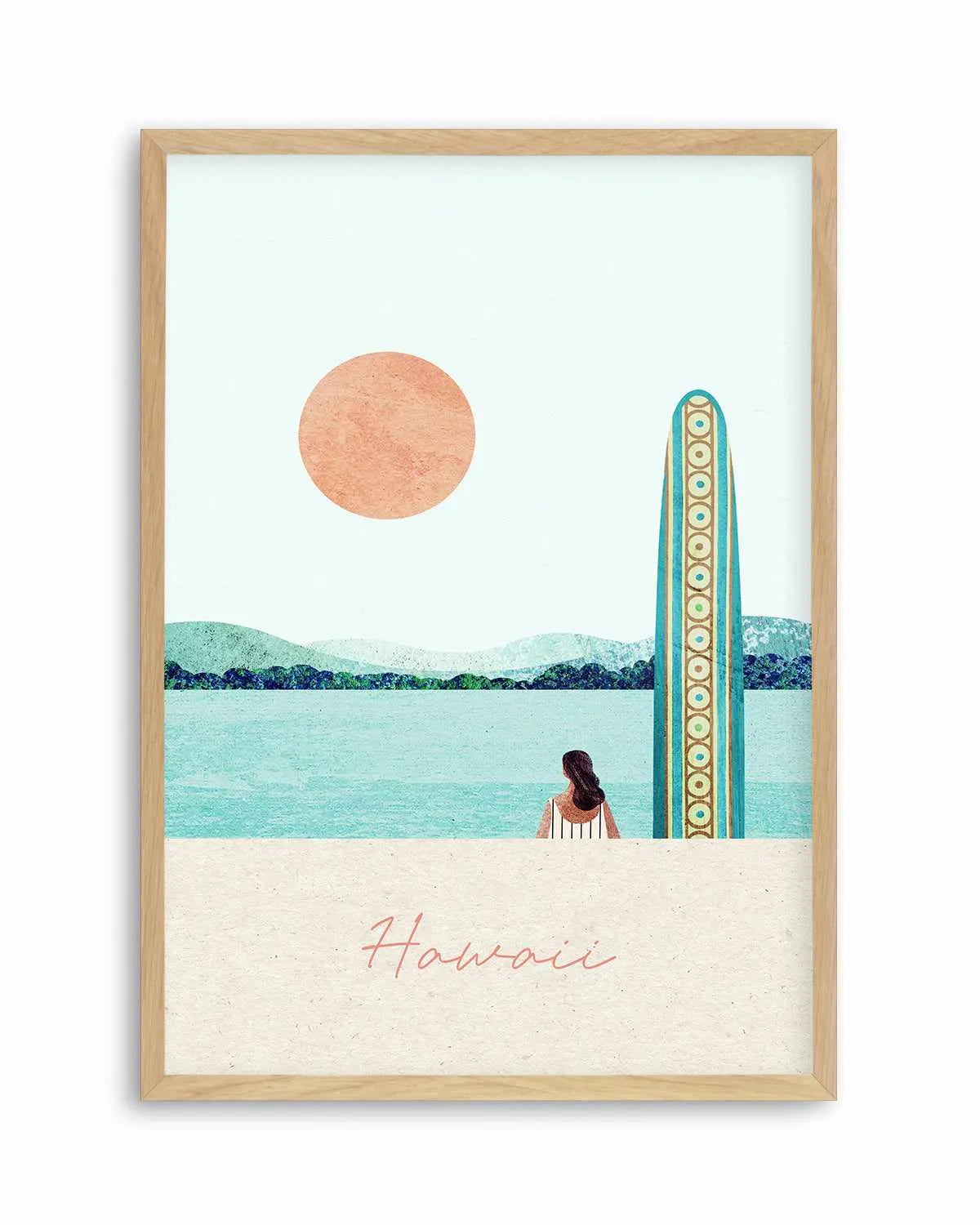 Hawaii II by Henry Rivers Art Print from Olive et Oriel where you can shop wallpaper and artworks online