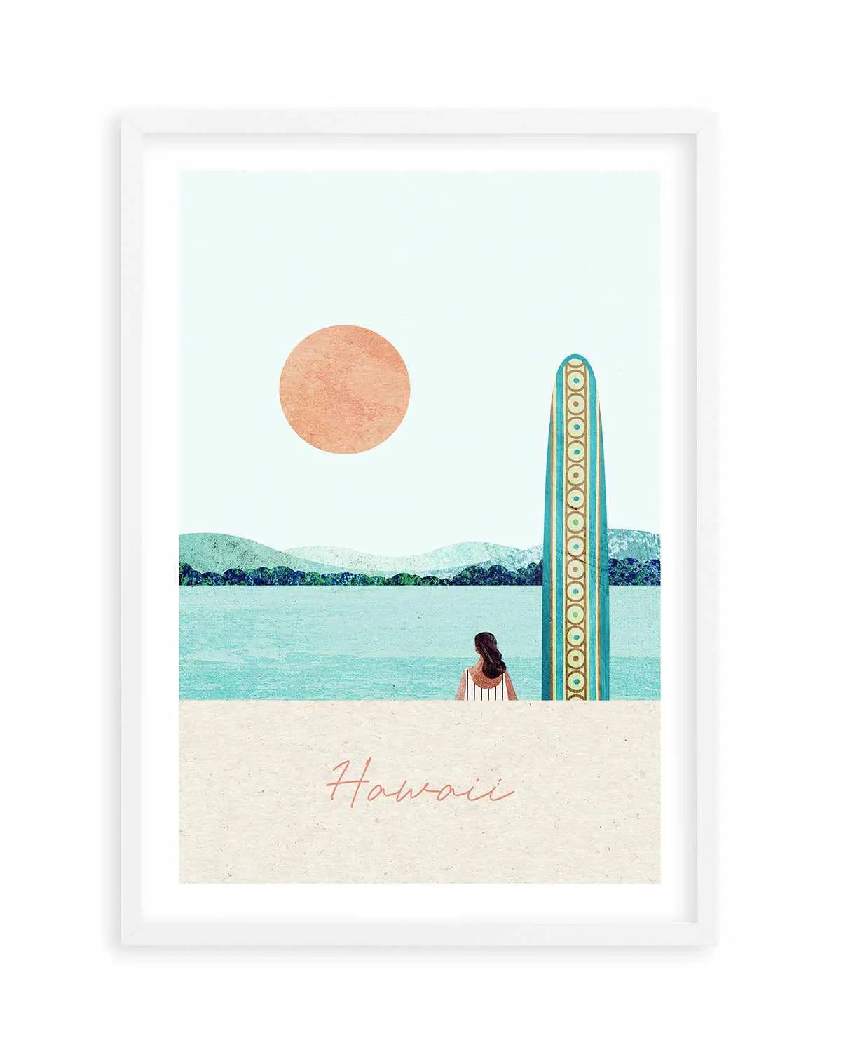Hawaii II by Henry Rivers Art Print from Olive et Oriel where you can shop wallpaper and artworks online