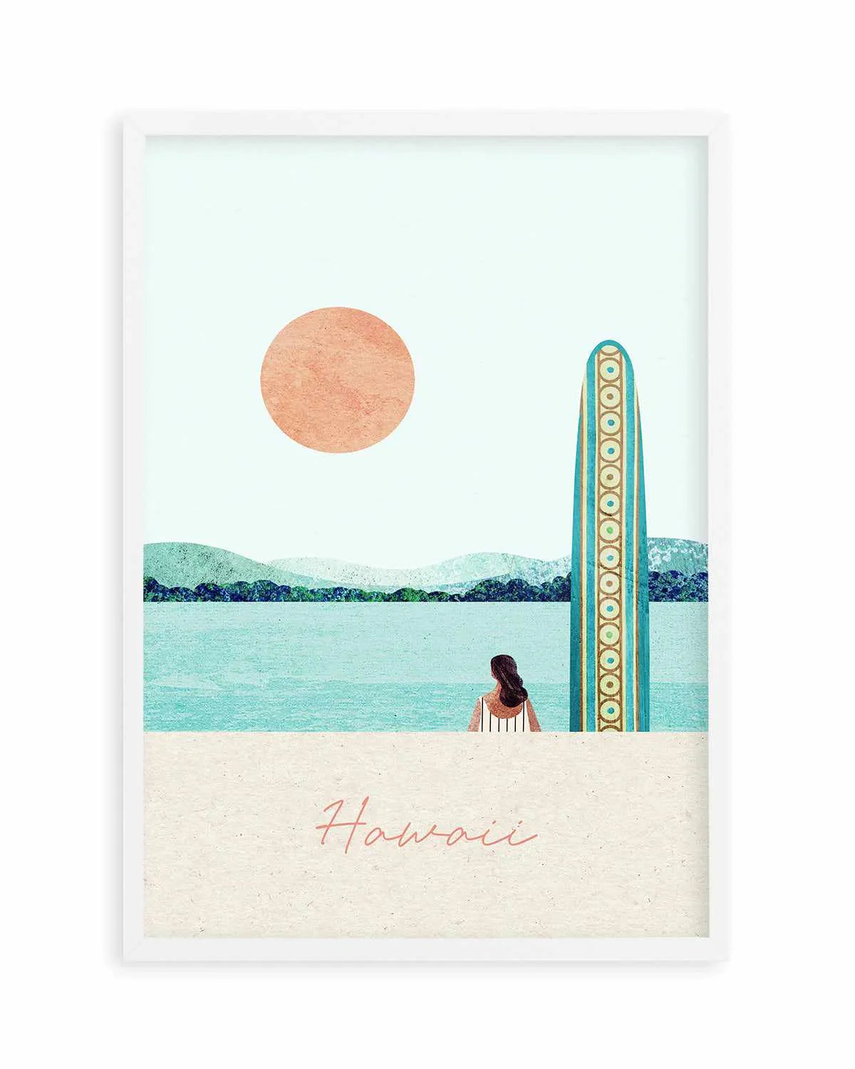 Hawaii II by Henry Rivers Art Print from Olive et Oriel where you can shop wallpaper and artworks online