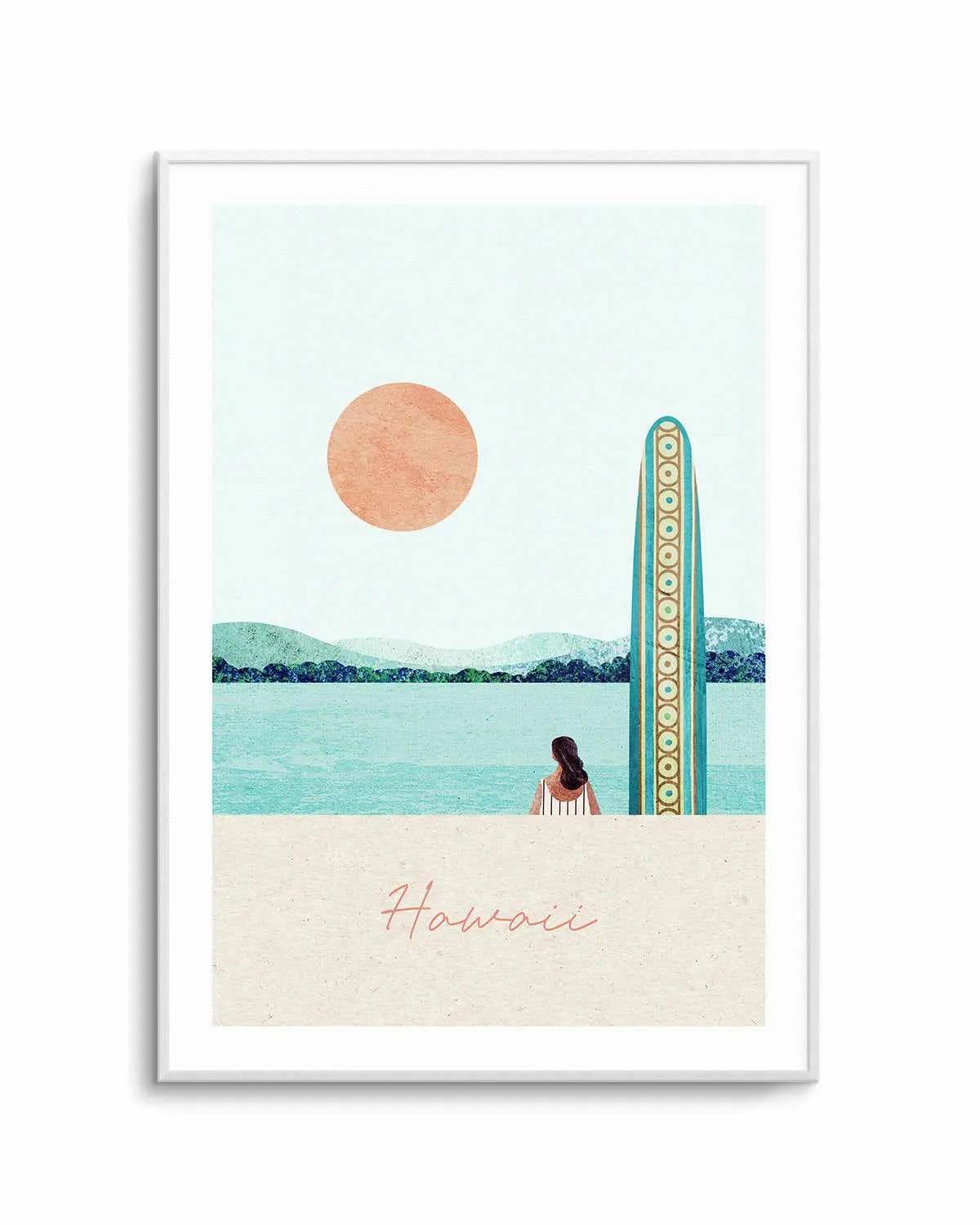 Hawaii II by Henry Rivers Art Print from Olive et Oriel where you can shop wallpaper and artworks online