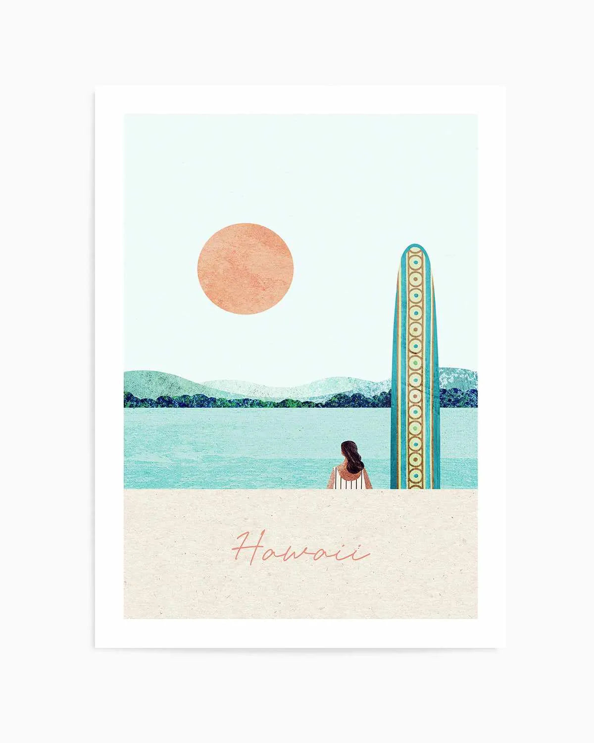 Hawaii II by Henry Rivers Art Print from Olive et Oriel where you can shop wallpaper and artworks online