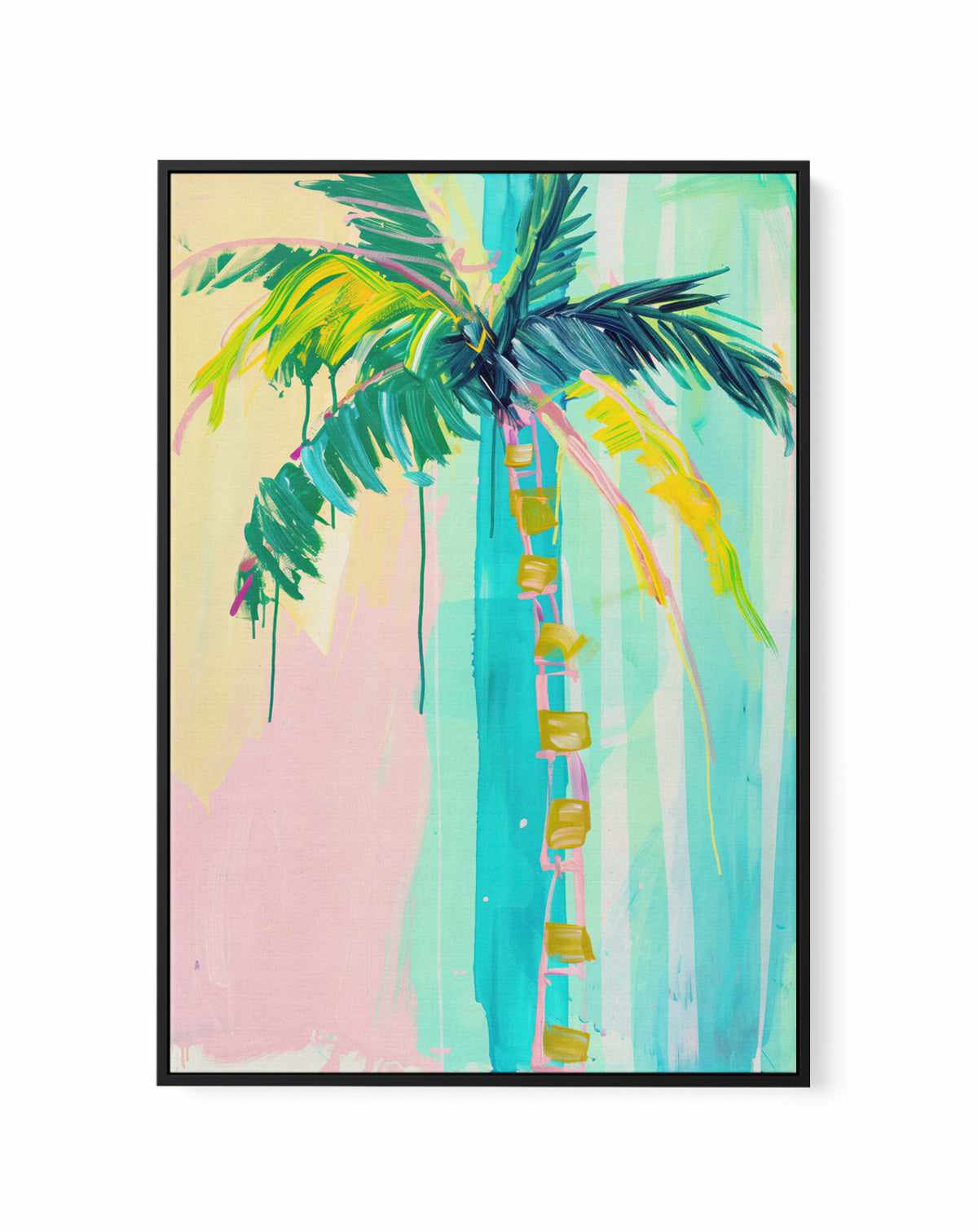 Hawaii Surfboard II | Framed Canvas Art Print