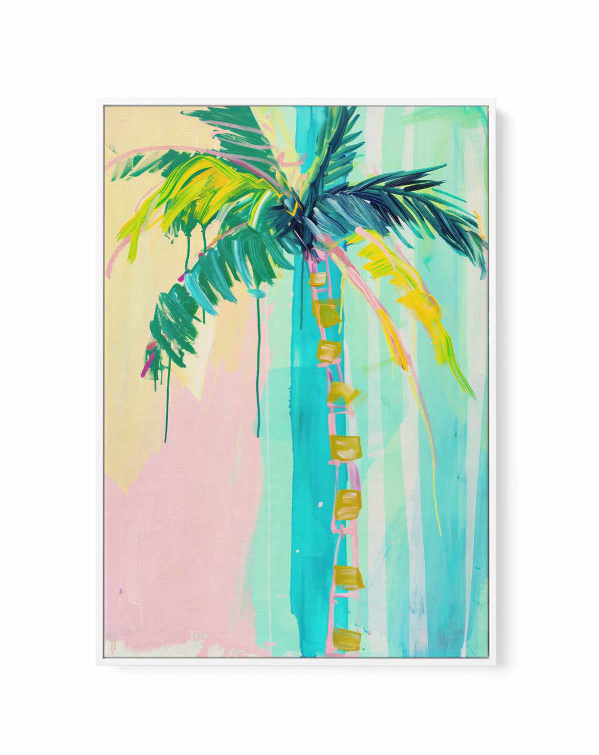 Hawaii Surfboard II | Framed Canvas Art Print