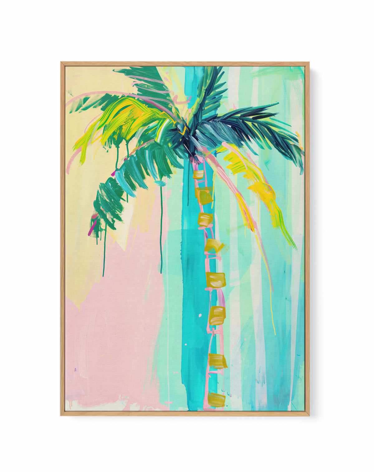 Hawaii Surfboard II | Framed Canvas Art Print