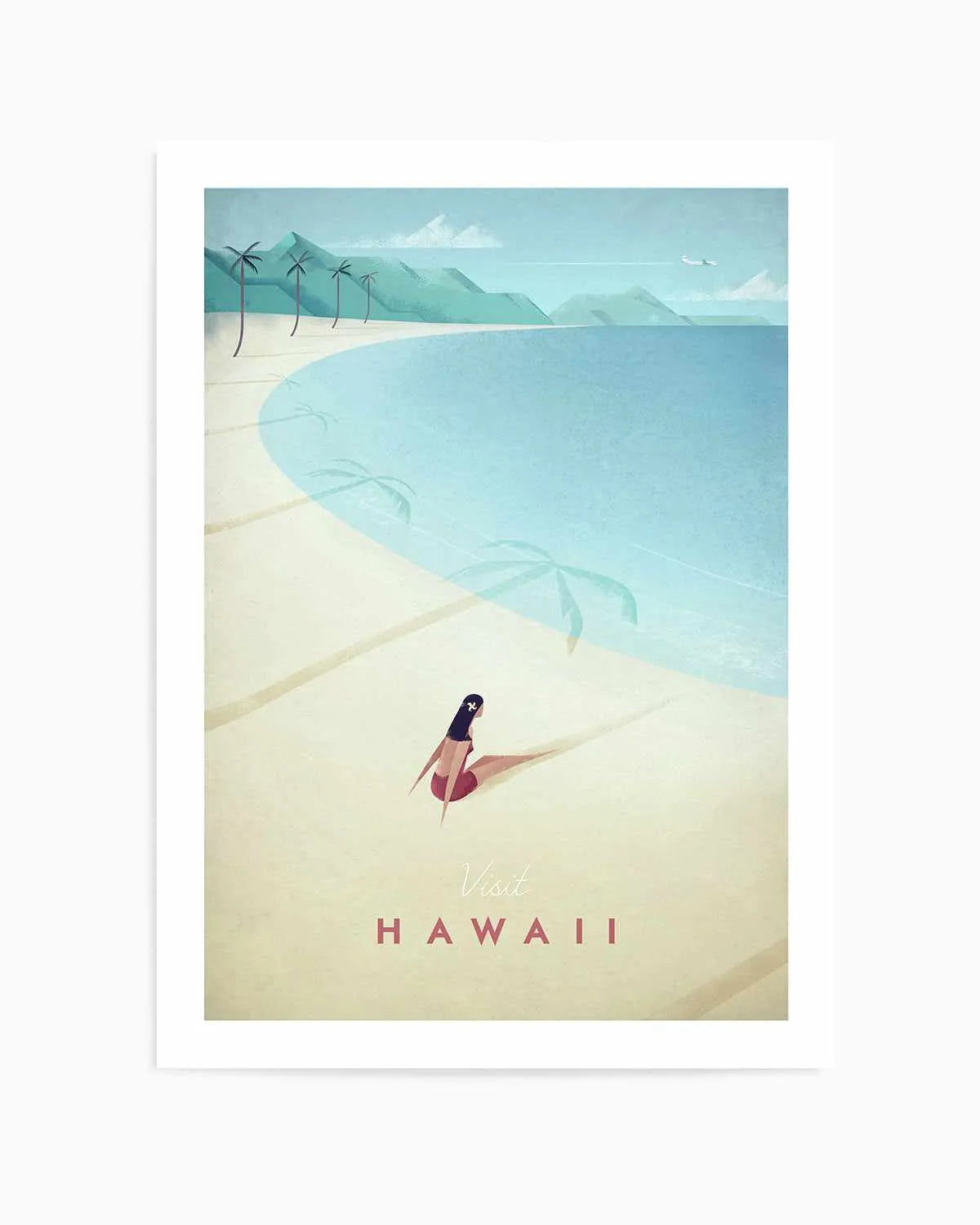 Hawaii by Henry Rivers Art Print from Olive et Oriel where you can shop wallpaper and artworks online