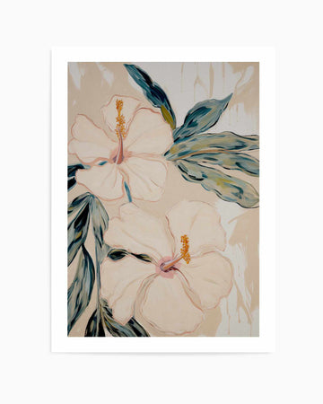 Hawaiian Hibiscus No I | Art Print from Olive et Oriel where you can shop wallpaper and artworks online