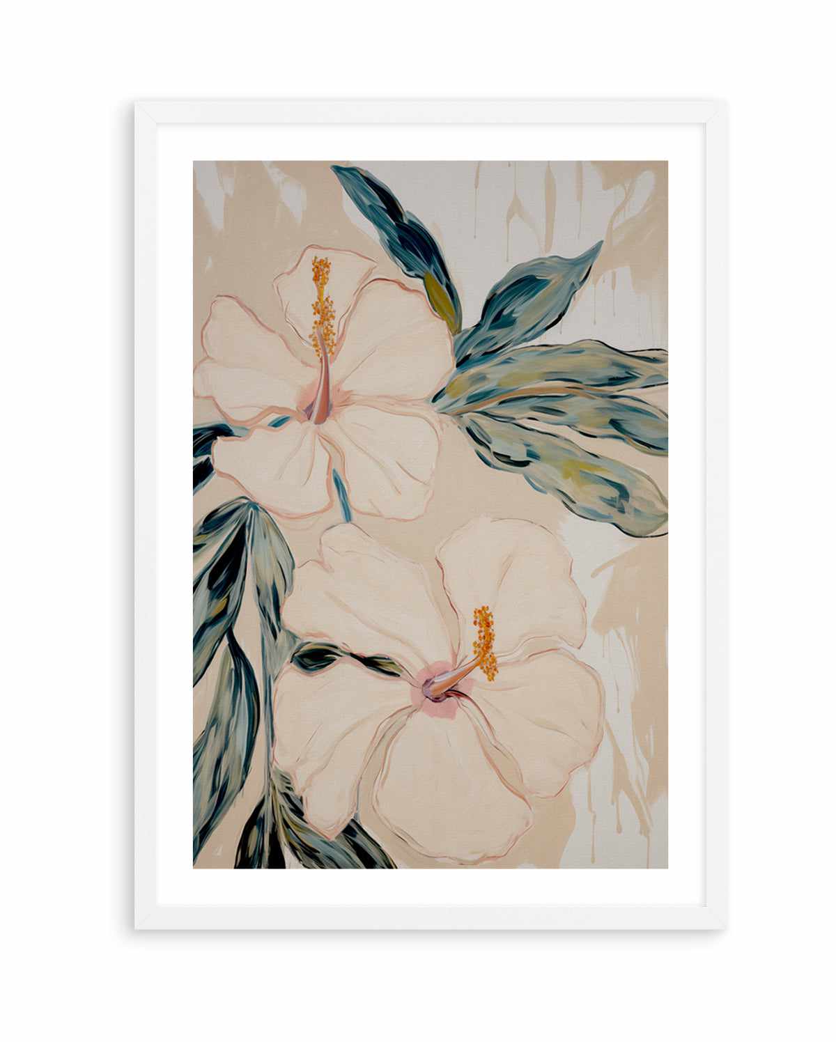 Botanical Wall Art Print | Hawaiian Hibiscus No I – Olive et Oriel