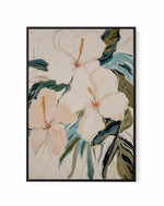 Hawaiian Hibiscus No II | Framed Canvas Art Print