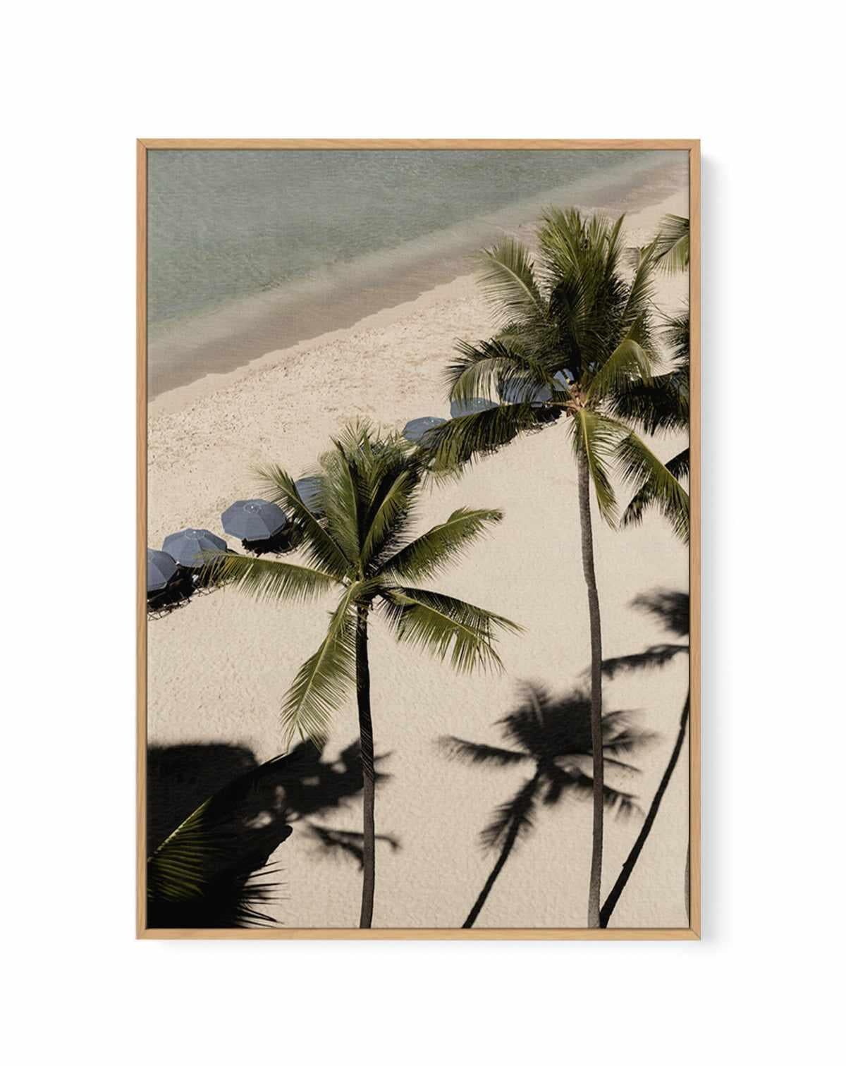 Hawaiian View by Teigan Geercke | Framed Canvas Art Print from Olive et Oriel where you can shop wallpaper and artworks online