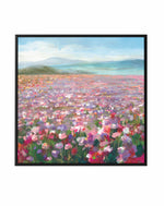 Headland Wildflowers | Framed Canvas Art Print