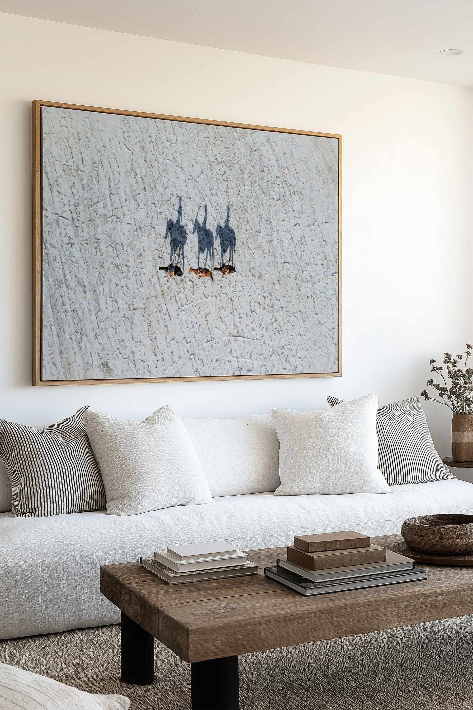 Heads Up by Rylee Olsen | Framed Canvas Art Print from Olive et Oriel where you can shop wallpaper and artworks online