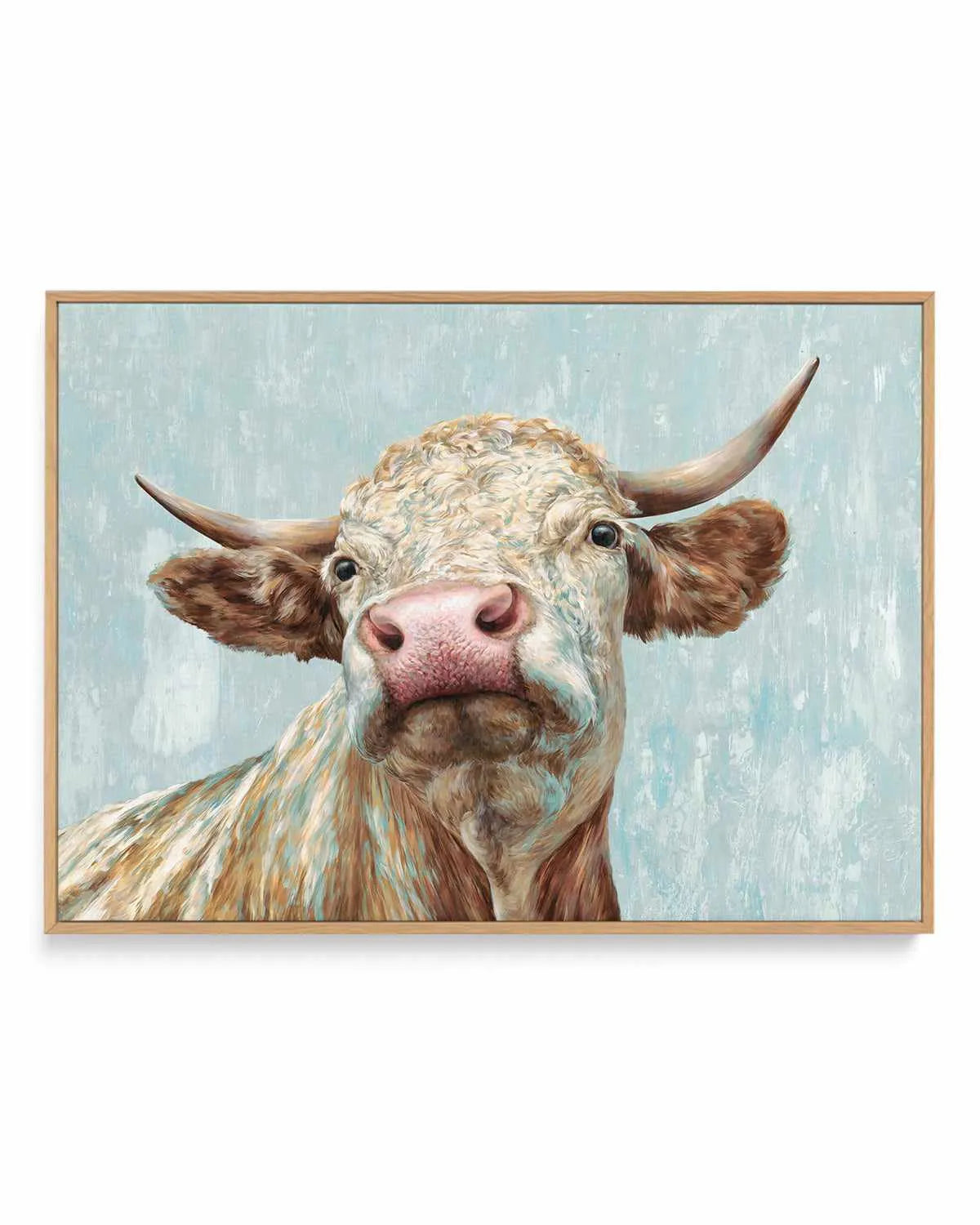 Headstrong | Framed Canvas Art Print from Olive et Oriel where you can shop wallpaper and artworks online