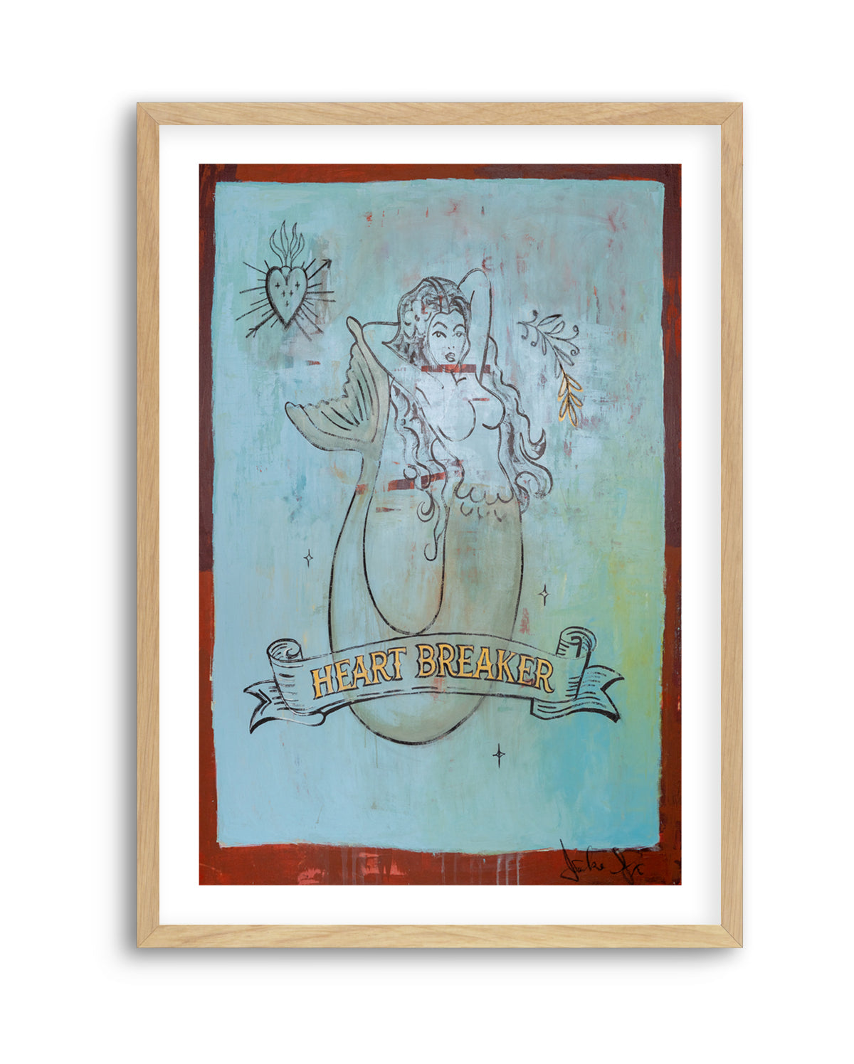 Heart Breaker by Jackie Green | Art Print