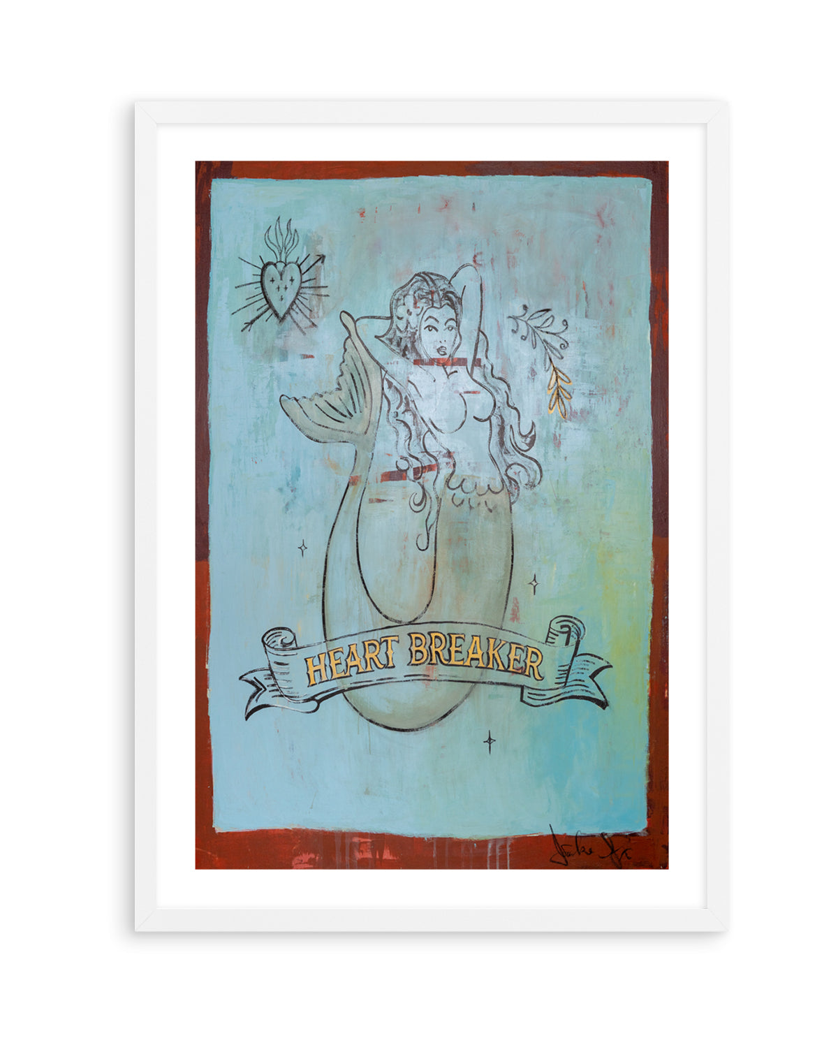 Heart Breaker by Jackie Green | Art Print