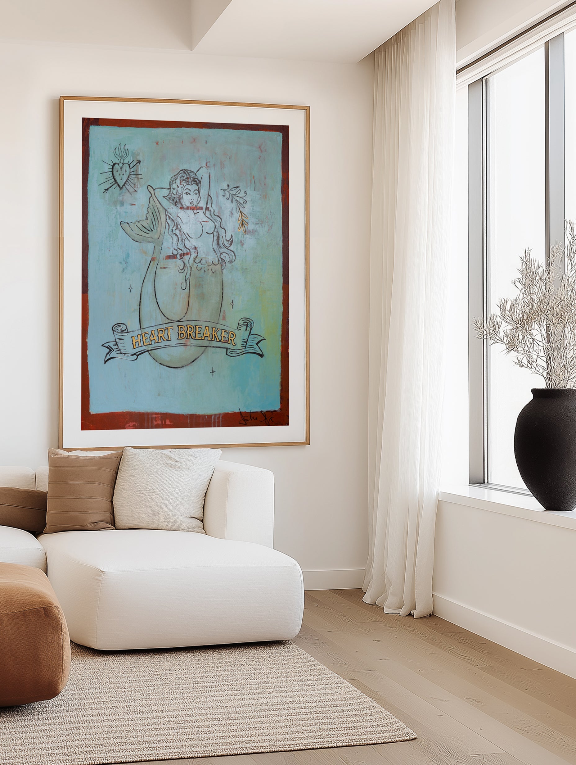 Heart Breaker by Jackie Green | Art Print