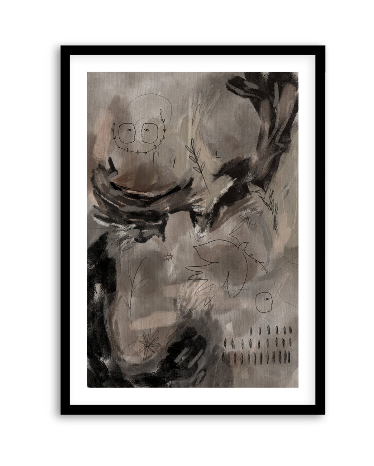 Heart Dynamics by Shatha Al Dafai | Art Print