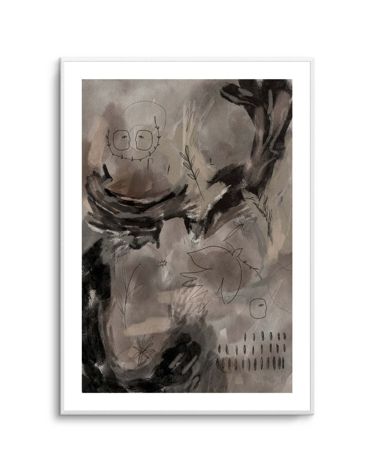 Heart Dynamics by Shatha Al Dafai | Art Print
