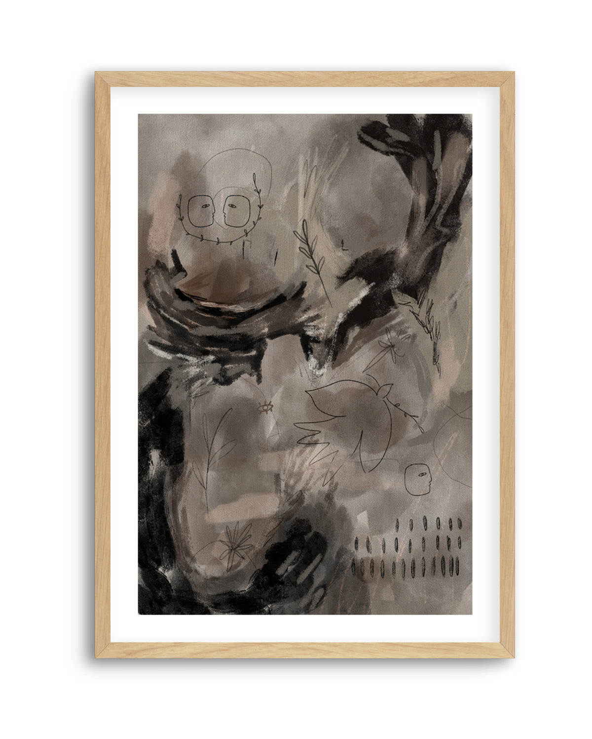 Heart Dynamics by Shatha Al Dafai | Art Print
