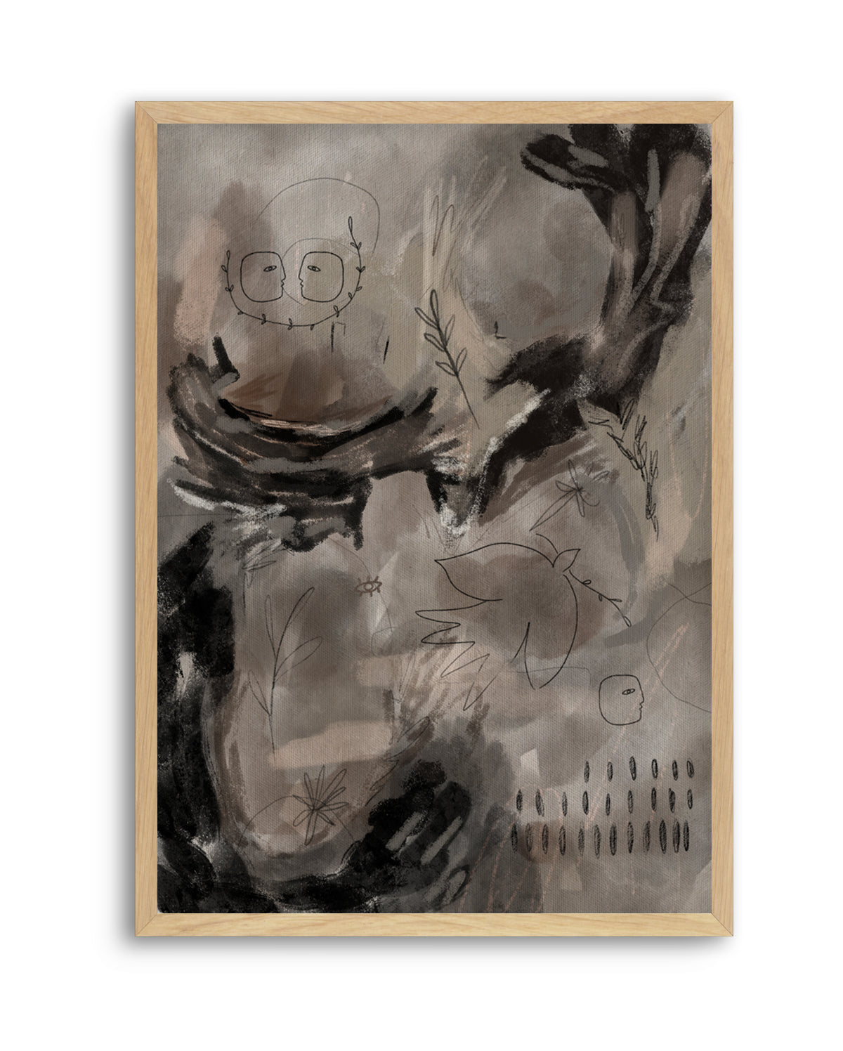 Heart Dynamics by Shatha Al Dafai | Art Print