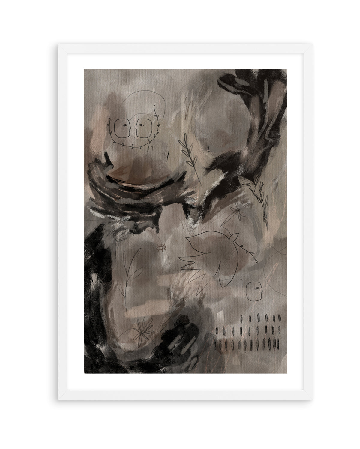 Heart Dynamics by Shatha Al Dafai | Art Print