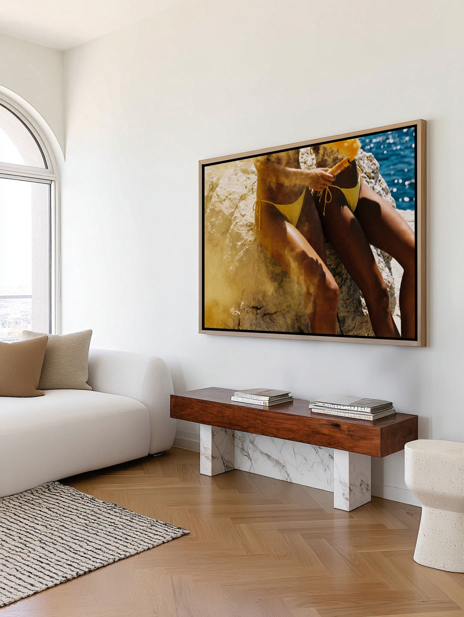 Heatwave | Framed Canvas Art Print