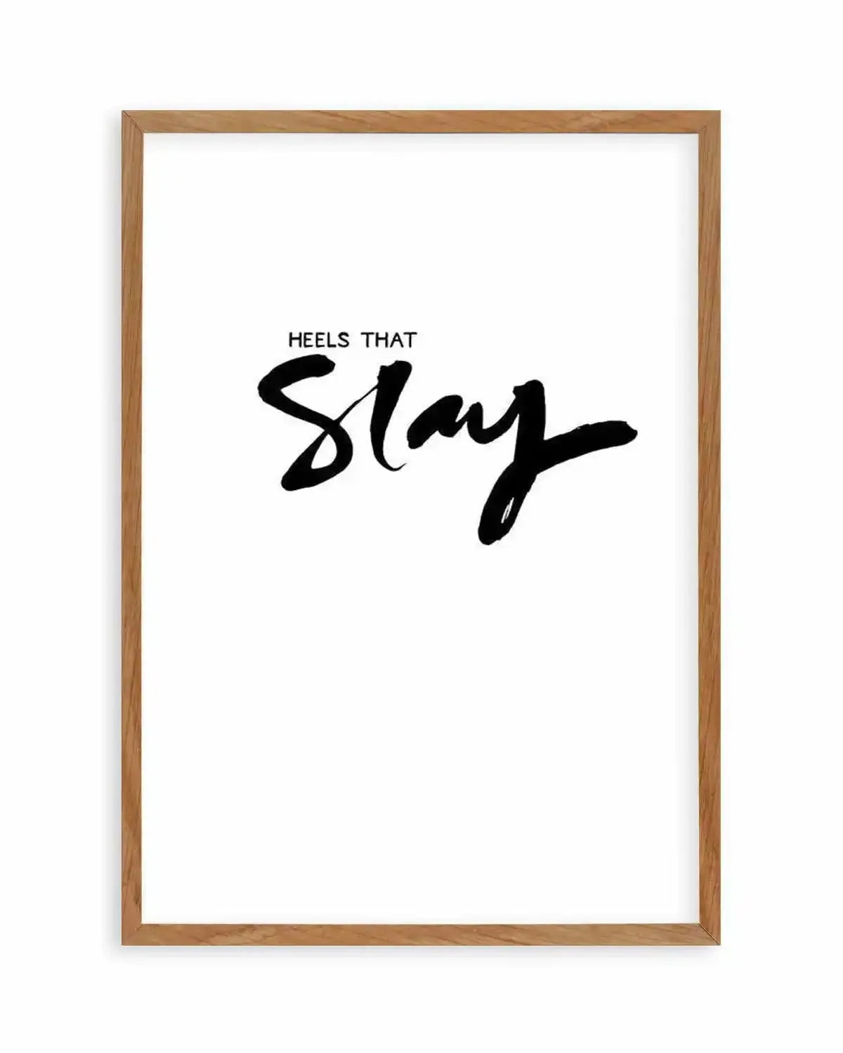Heels That Slay Art Print from Olive et Oriel where you can shop wallpaper and artworks online