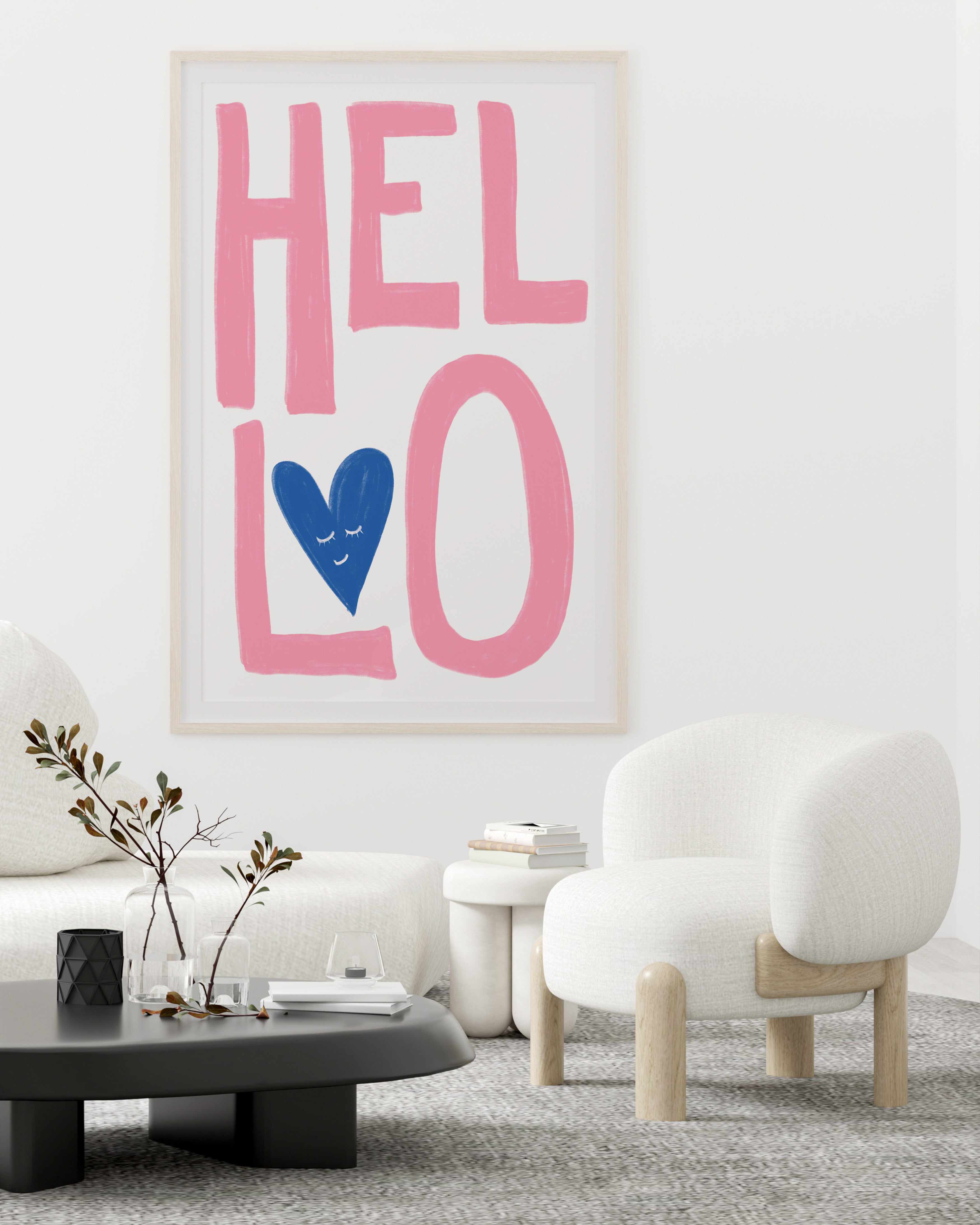 Hello By Athene Fritsch | Art Print