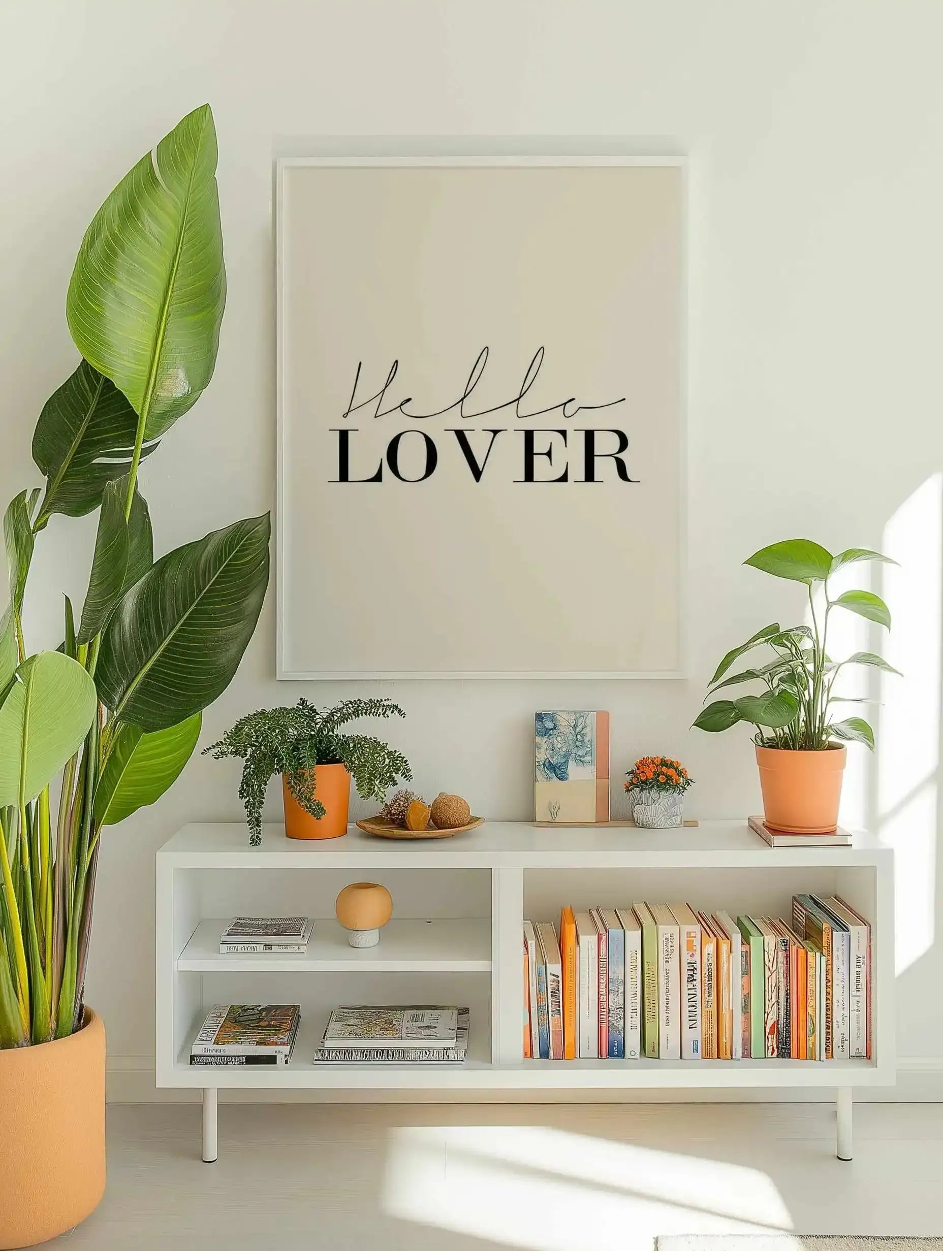 Hello Lover | PT Art Print from Olive et Oriel where you can shop wallpaper and artworks online