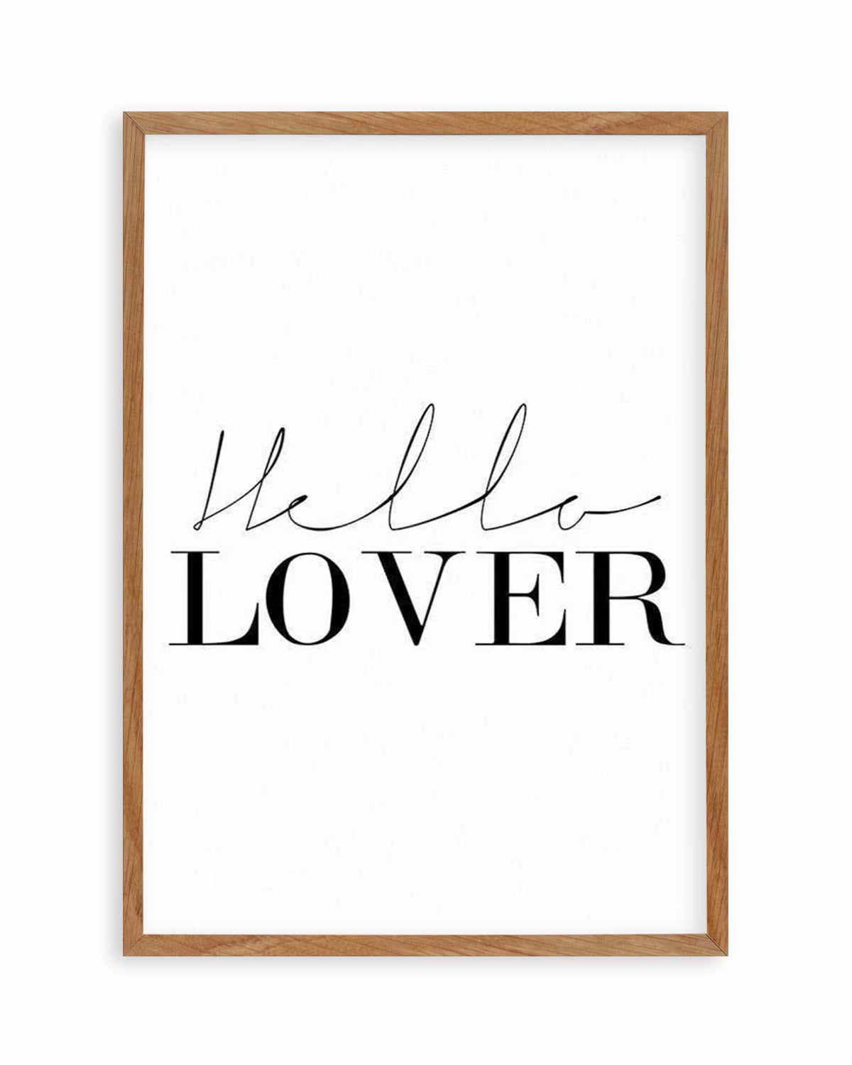 Hello Lover | PT Art Print