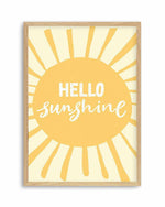Hello Sunshine Art Print