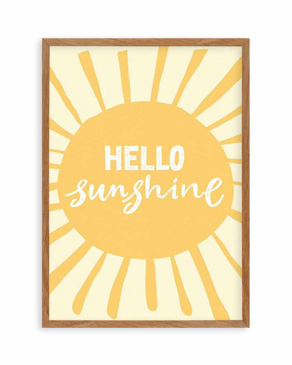 Hello Sunshine Art Print