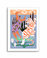 Hello Tiger by Arty Guava | Art Print
