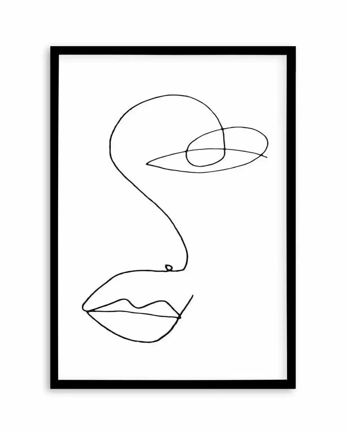 Henritte Art Print from Olive et Oriel where you can shop wallpaper and artworks online