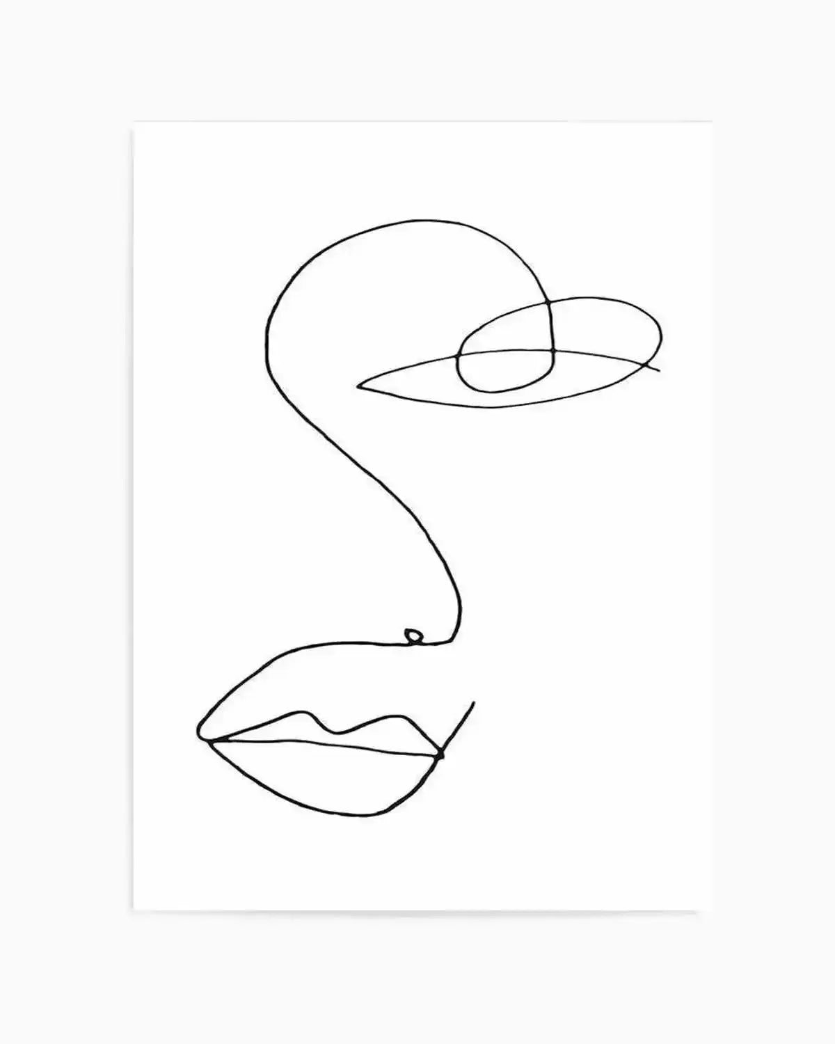 Henritte Art Print from Olive et Oriel where you can shop wallpaper and artworks online