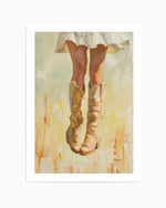 Her Boots | Art Print