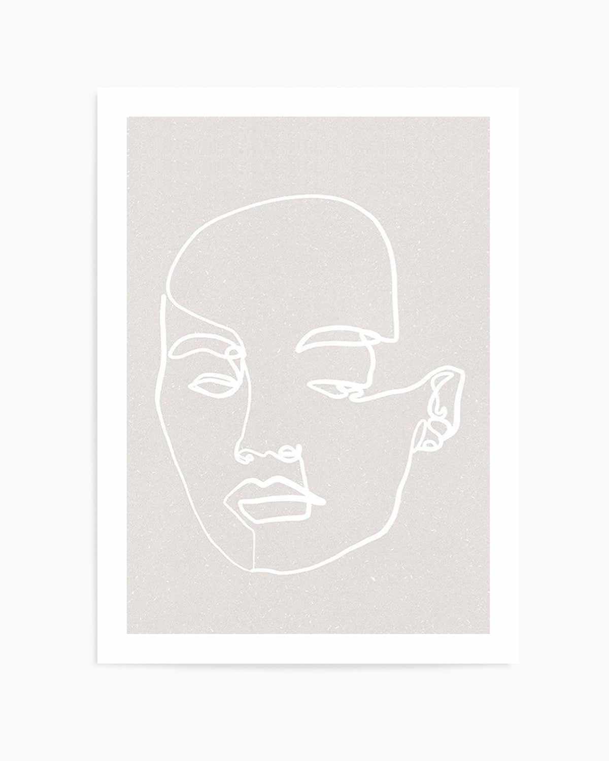 Her Contours I | Stone Art Print